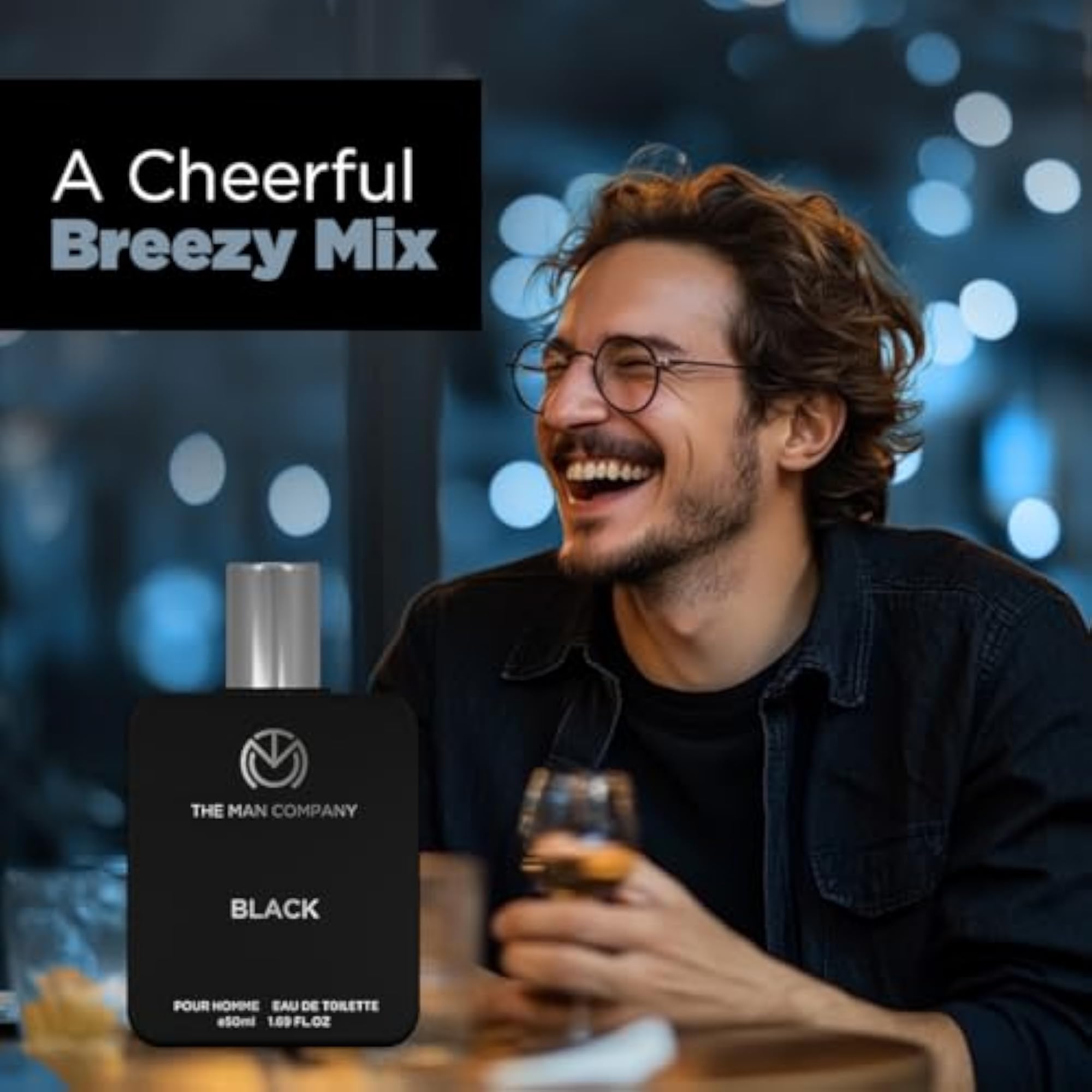 Black EDT Perfume for Men, 50 ml